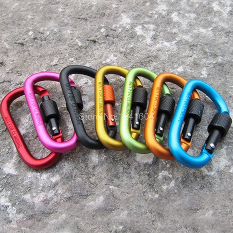 15PCS Camping Hiking Hook D-type Safety Buckle Lock Aluminium Alloy Climbing Button Carabiner Random Color 22g Wholesales
15PCS Camping Hiking Hook D-type Safety Buckle Lock Aluminium Alloy Climbing Button Carabiner Random Color 22g Wholesales