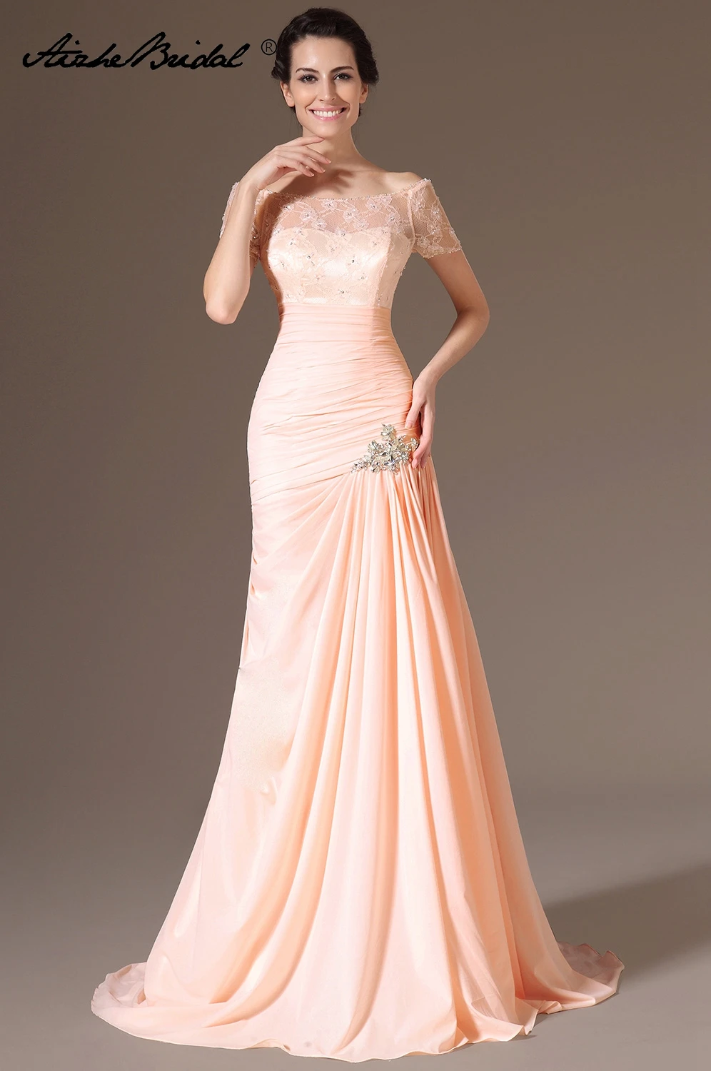 Real Photos Cap Sleeve Long women's dress elegant party plus size 2018 new formal plus size Mother of the Bride Dresses
Real Photos Cap Sleeve Long women's dress elegant party plus size 2018 new formal plus size Mother of the Bride Dresses