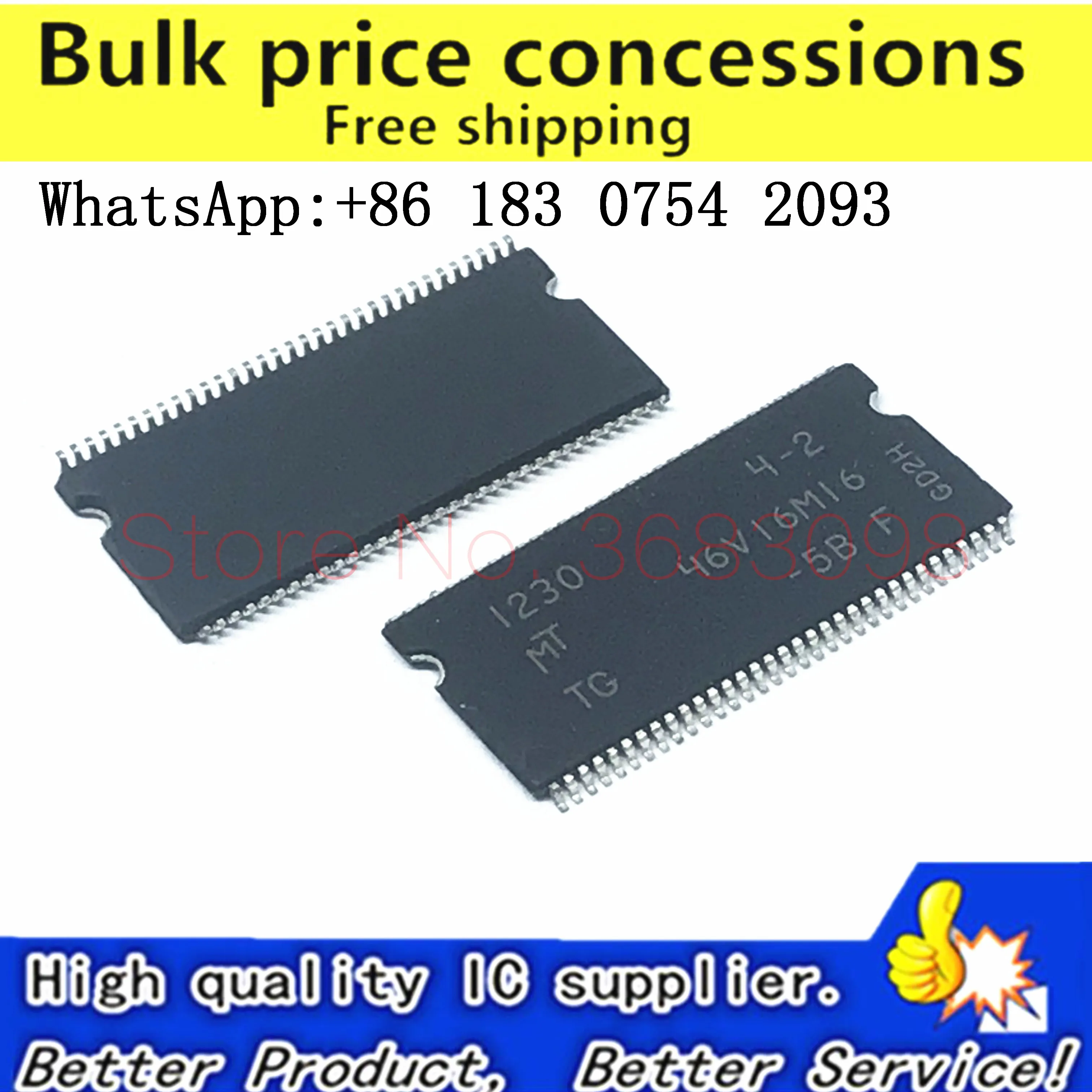 Free shipping 10PCS/LOT MT46V16M16 MT46V16M16-5B MT46V16M16P-5B TSOP-66 In Stock
Free shipping 10PCS/LOT MT46V16M16 MT46V16M16-5B MT46V16M16P-5B TSOP-66 In Stock