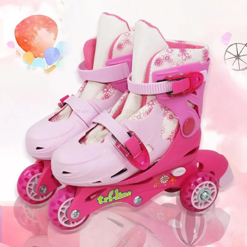 Детские игрушки для катания на роликах девочек 2 3 4 5 6 лет начинающих принцесса