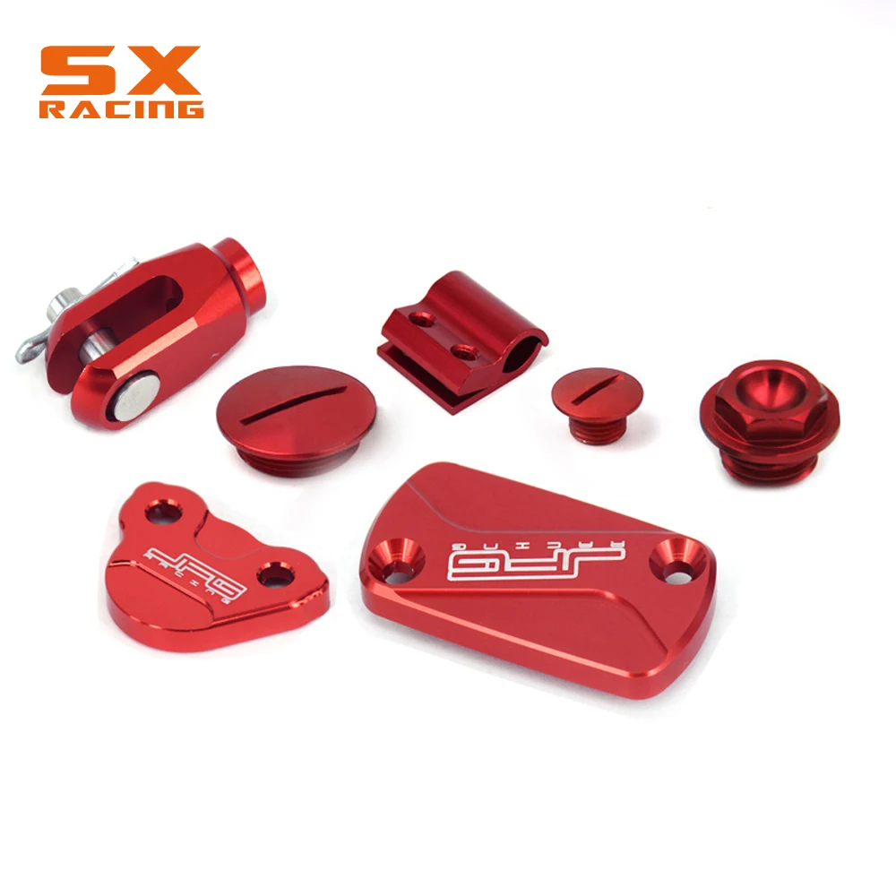 Motorcycle CNC Brake Clevis Hose Clamp Reservoir Cover Engine Timing Plugs Oil Cover Set For HONDA CRF 250R 250X CRF 450R 450X
Motorcycle CNC Brake Clevis Hose Clamp Reservoir Cover Engine Timing Plugs Oil Cover Set For HONDA CRF 250R 250X CRF 450R 450X