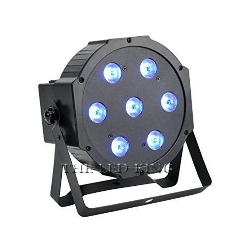 1 шт. Американский DJ плоский SlimPar Quad 7 RGBW цвет смешивания LED 7x12W DMX свет поднятие