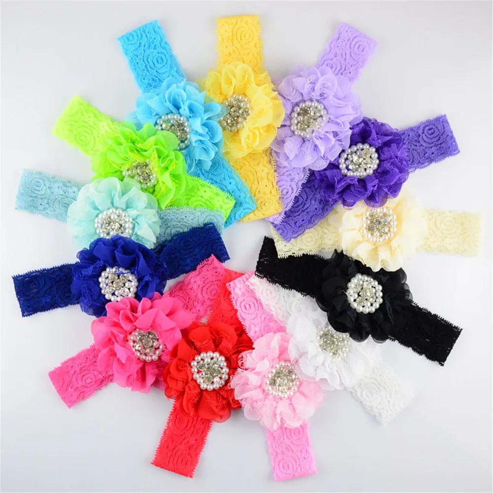 10pcs/lot 3.5 inch handmade Lace Headbands with Large Lace Flower Sew Rhinestone woman girl hair accessories 13 COLORS
10pcs/lot 3.5 inch handmade Lace Headbands with Large Lace Flower Sew Rhinestone woman girl hair accessories 13 COLORS