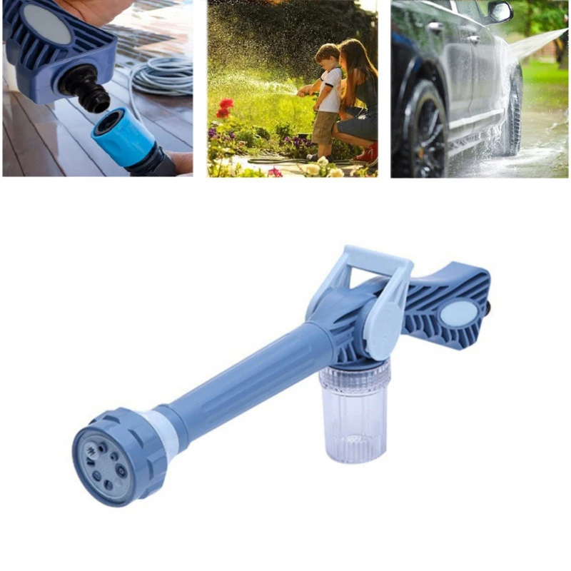 8 In 1 High Pressure Water Gun Car Garden Cleaning Spray Gun Sprayer Plastic Easy to Use Ez Jet Water Cannon Turbo Sprayer Tool
8 In 1 High Pressure Water Gun Car Garden Cleaning Spray Gun Sprayer Plastic Easy to Use Ez Jet Water Cannon Turbo Sprayer Tool