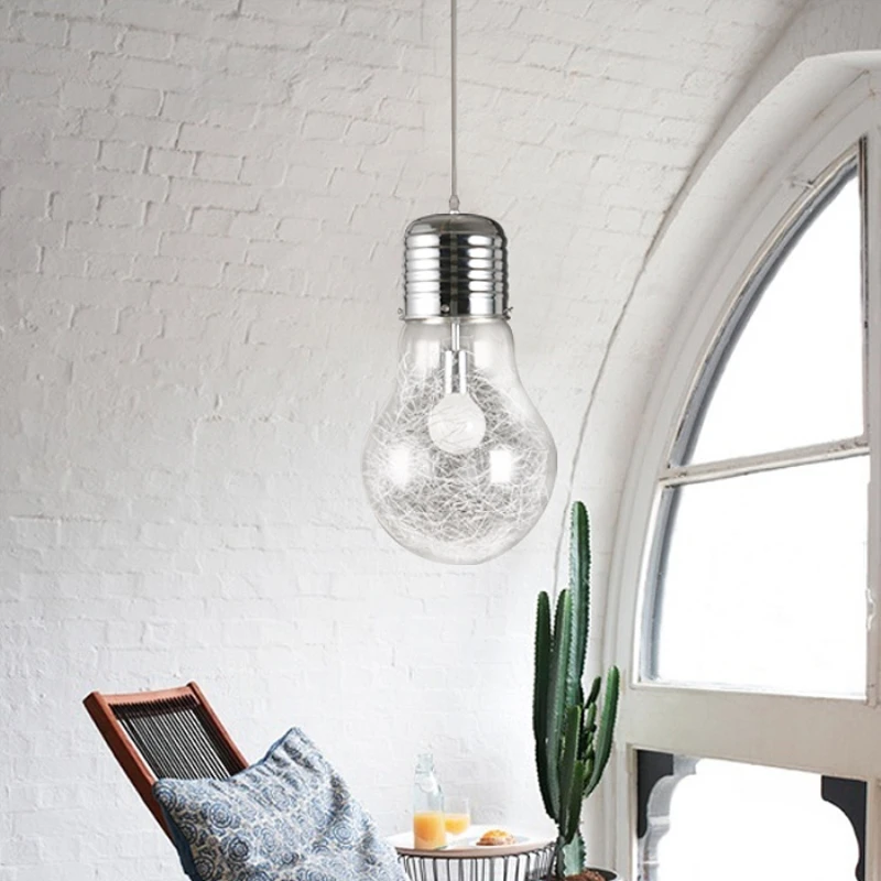 GZMJ Rope LED Pendant Lights Glass Edison Light Bulb Suspension Luminaire Kitchen Pendant Home Lights Led Lamp Hanging Lamps Led
GZMJ Rope LED Pendant Lights Glass Edison Light Bulb Suspension Luminaire Kitchen Pendant Home Lights Led Lamp Hanging Lamps Led