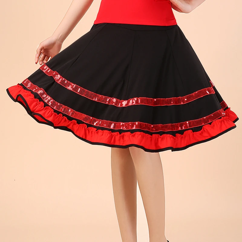 Ballroom Dance Skirt Ladies Waltz Modern Skirt Stage Peroformance Tango Latin Salsa Rumba Cha Cha Competition Skirt
Ballroom Dance Skirt Ladies Waltz Modern Skirt Stage Peroformance Tango Latin Salsa Rumba Cha Cha Competition Skirt