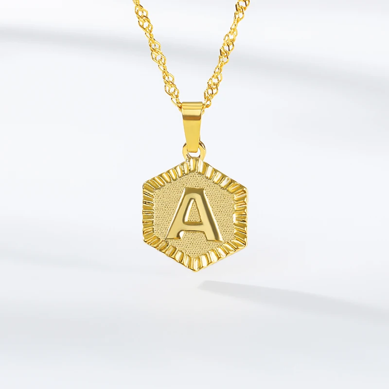 Wholesale 26pcs A-Z Letter Initial Necklace Stainless Steel Long Chain Alphabet Necklaces Pendants
Wholesale 26pcs A-Z Letter Initial Necklace Stainless Steel Long Chain Alphabet Necklaces Pendants