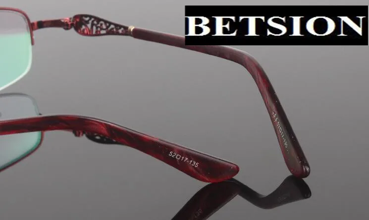 Women Fashion Reading Glasses Half Rimless +100 +125 +150 +175 +200 +225 +250 +500