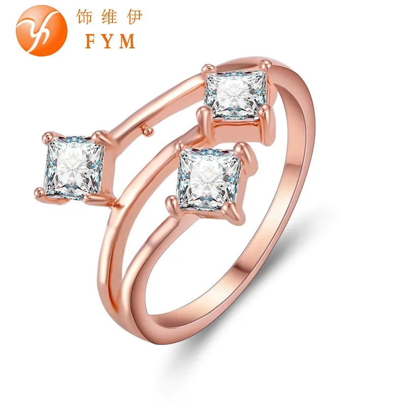 FYM New Special Design18k Gold Color Jewelry Rings CZ Infinite Ring for Women Wedding Engagement Party Cubic Zirconia
FYM New Special Design18k Gold Color Jewelry Rings CZ Infinite Ring for Women Wedding Engagement Party Cubic Zirconia