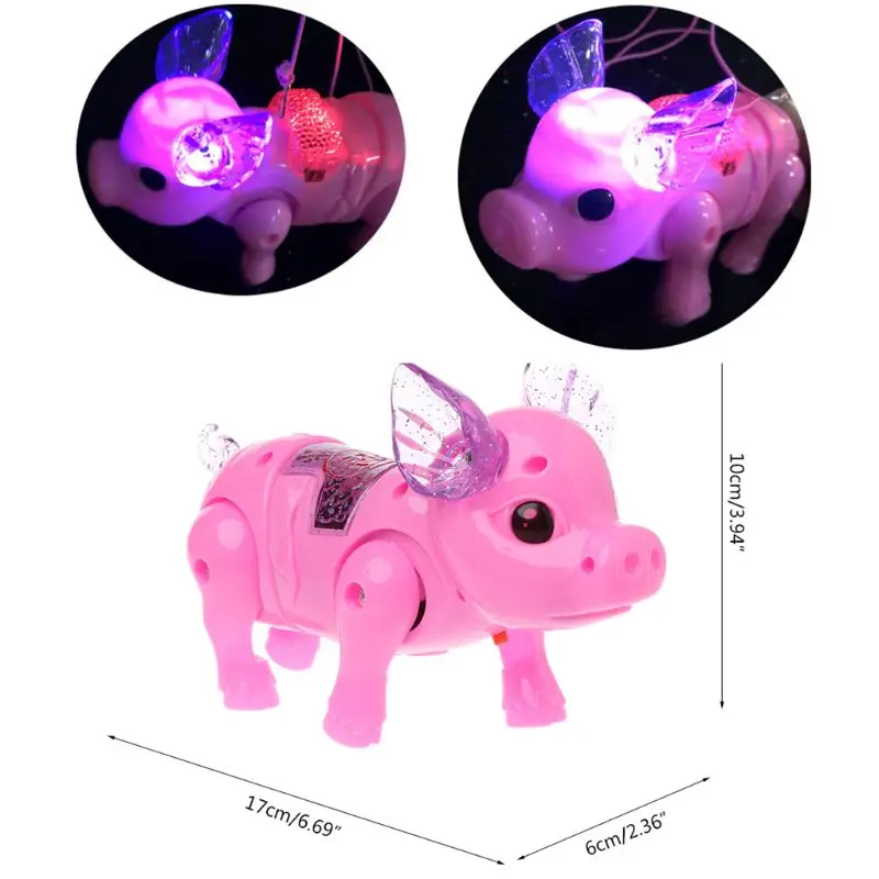 Cute Dreamy Pig Pet With Light Walk Music Electronic Pets Robot Toys For Kids Boys Girls Gift New Arrival
Cute Dreamy Pig Pet With Light Walk Music Electronic Pets Robot Toys For Kids Boys Girls Gift New Arrival