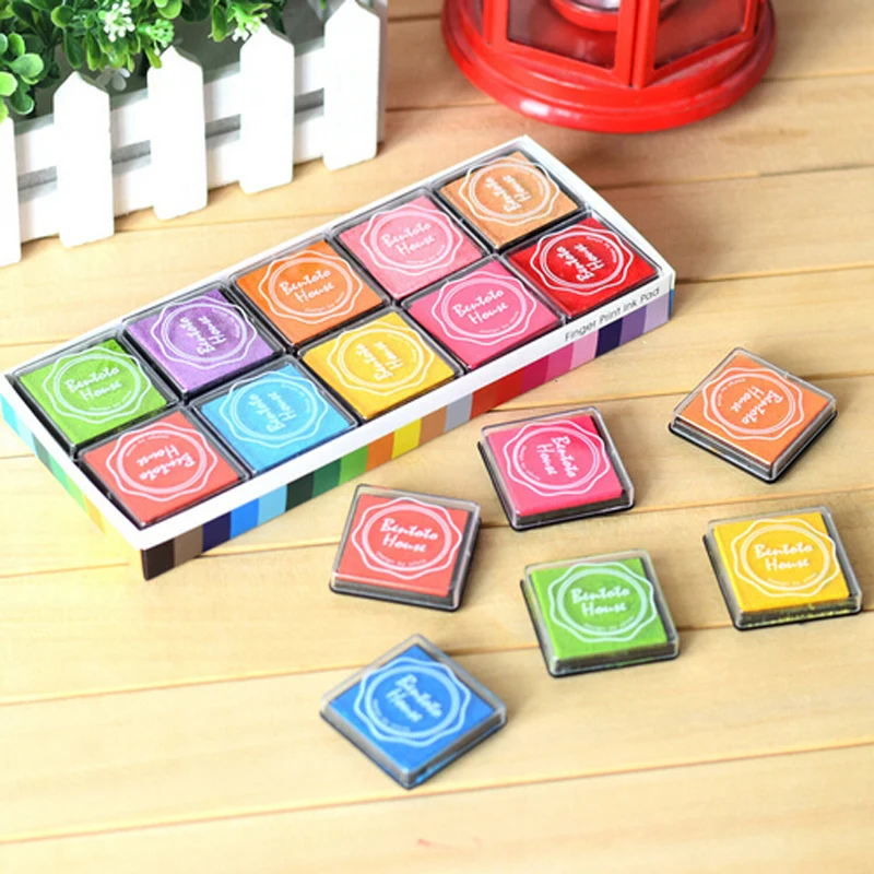 20pcs/set 4*4cm DIY Colored Cute Funny Plastic Inkpad Stamp Album Finger Painting For Wedding Decoration Stationery Set
20pcs/set 4*4cm DIY Colored Cute Funny Plastic Inkpad Stamp Album Finger Painting For Wedding Decoration Stationery Set