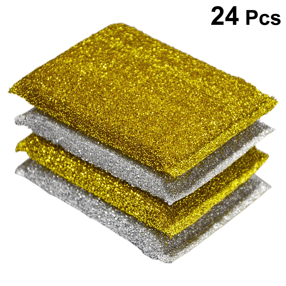 24pcs Cleaning Sponge Scrub Brush Household Scouring Pad Dishwashing Sponge Cleaning Pad Sponge Cloth For Home Kitchen
24pcs Cleaning Sponge Scrub Brush Household Scouring Pad Dishwashing Sponge Cleaning Pad Sponge Cloth For Home Kitchen