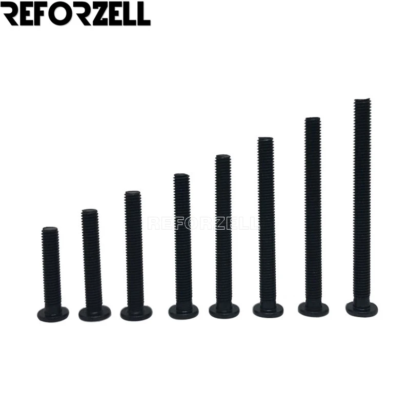 25pcs/Lot M5*20mm/25mm/30mm/35mm/40mm black low profile screws for v-slot/T-slot accessories
25pcs/Lot M5*20mm/25mm/30mm/35mm/40mm black low profile screws for v-slot/T-slot accessories