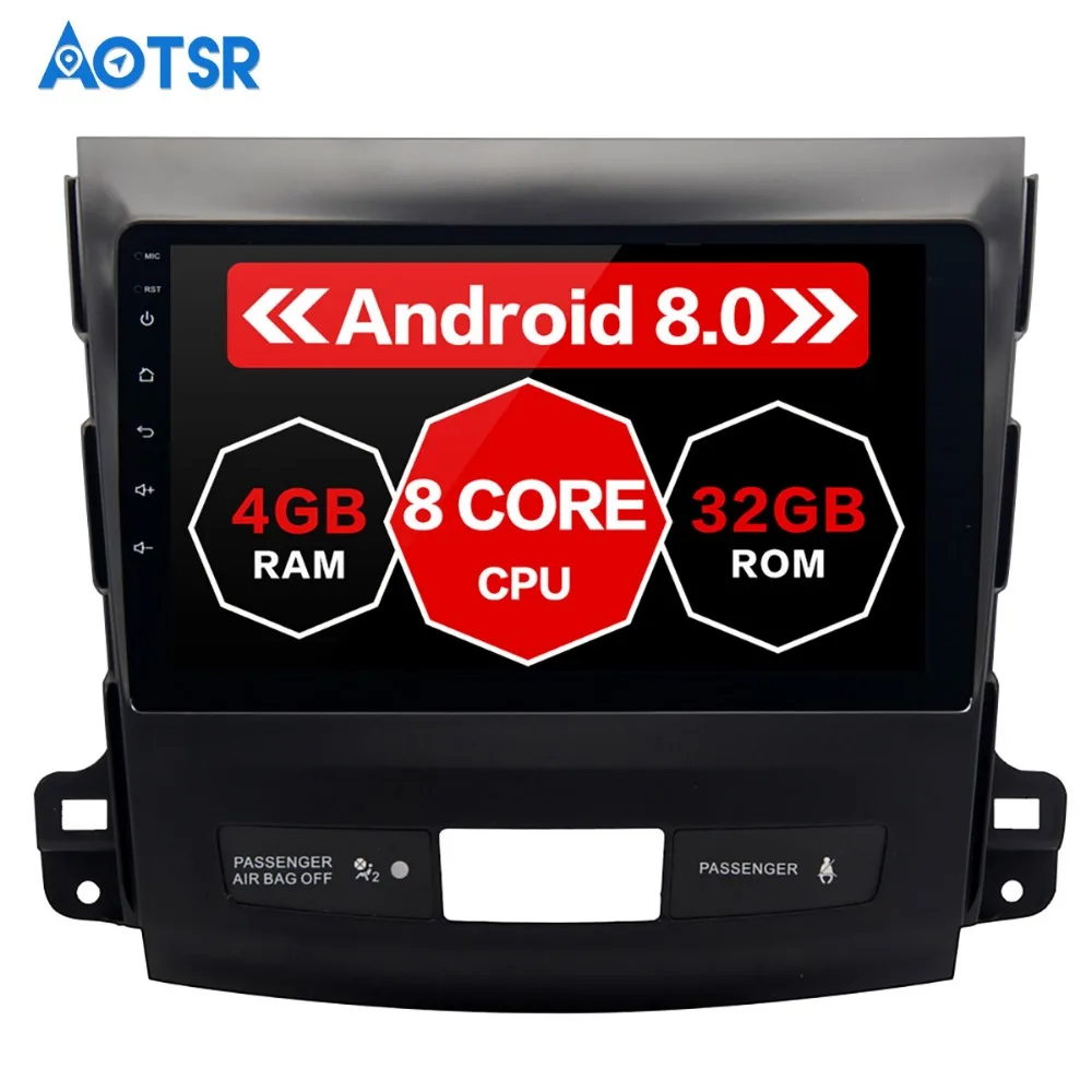 Автомобильный GPS-радиоплеер 9 дюймов IPS Android 8,0 для Mitsubishi Outlander 2007-2011 с восьмиядерным процессором 4 Гб + 32 Гб GPS навигация по карте мультимедиа
Автомобильный GPS-радиоплеер 9 дюймов IPS Android 8,0 для Mitsubishi Outlander 2007-2011 с восьмиядерным процессором 4 Гб + 32 Гб GPS навигация по карте мультимедиа