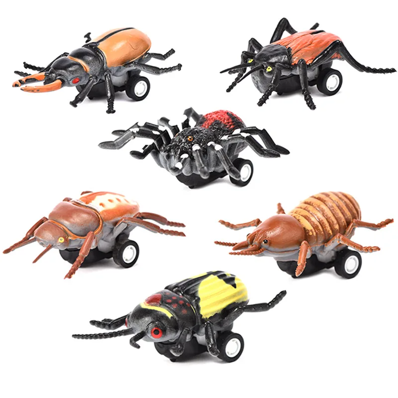Модель насекомого Игрушечная машина Жук гоночного автомобиля детские