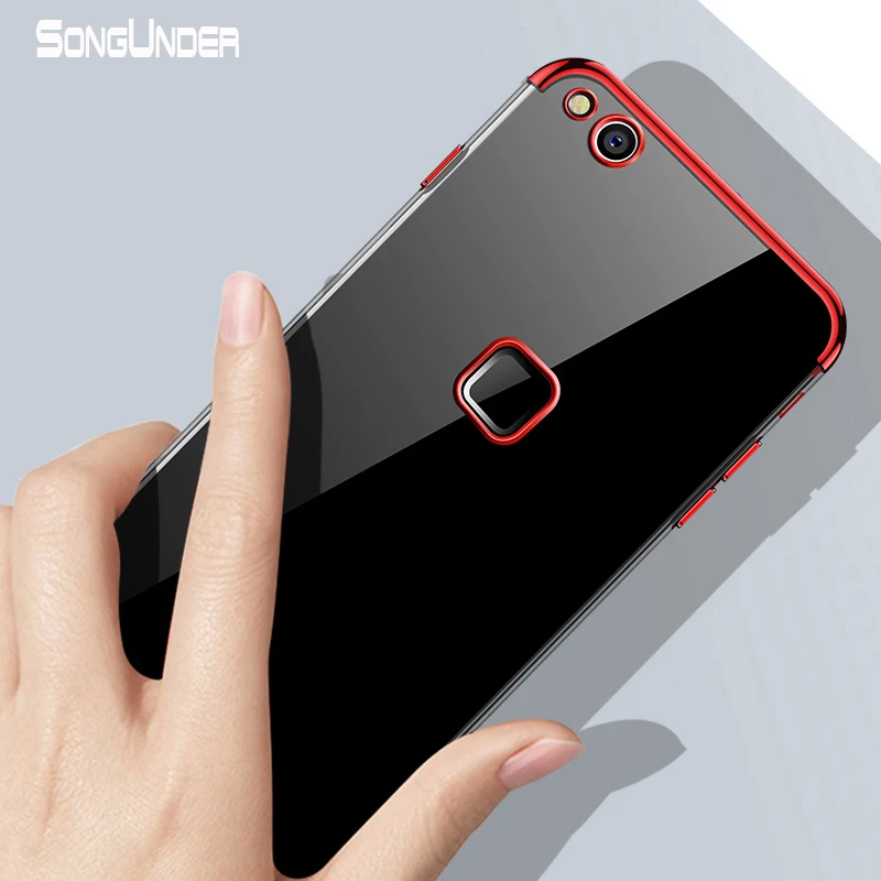 For Huawei P10 Lite Case Cover Transparent Plating Soft Silicone Slim Back Cover For Huawei P10 P10Lite P10Plus Case Phone Coque
For Huawei P10 Lite Case Cover Transparent Plating Soft Silicone Slim Back Cover For Huawei P10 P10Lite P10Plus Case Phone Coque