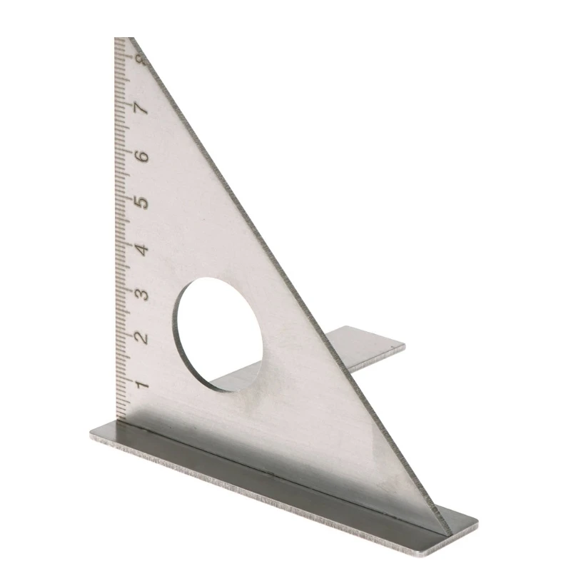 Woodworking Ruler Stainless Steel 3D Triangle Square Rafter Speed Square T and Tri Angle Square MulitScribe tools Hot Sale
Woodworking Ruler Stainless Steel 3D Triangle Square Rafter Speed Square T and Tri Angle Square MulitScribe tools Hot Sale