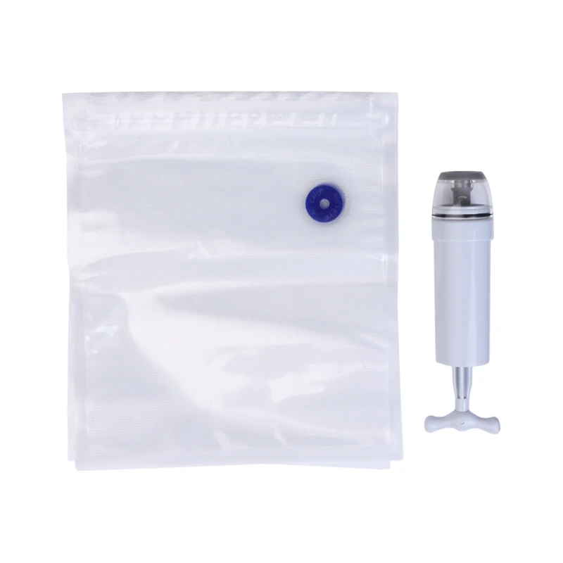5Pcs Packaging Bag+Food Vacuum Sealer Storage Saver Hand Pump Kitchen Machine
5Pcs Packaging Bag+Food Vacuum Sealer Storage Saver Hand Pump Kitchen Machine