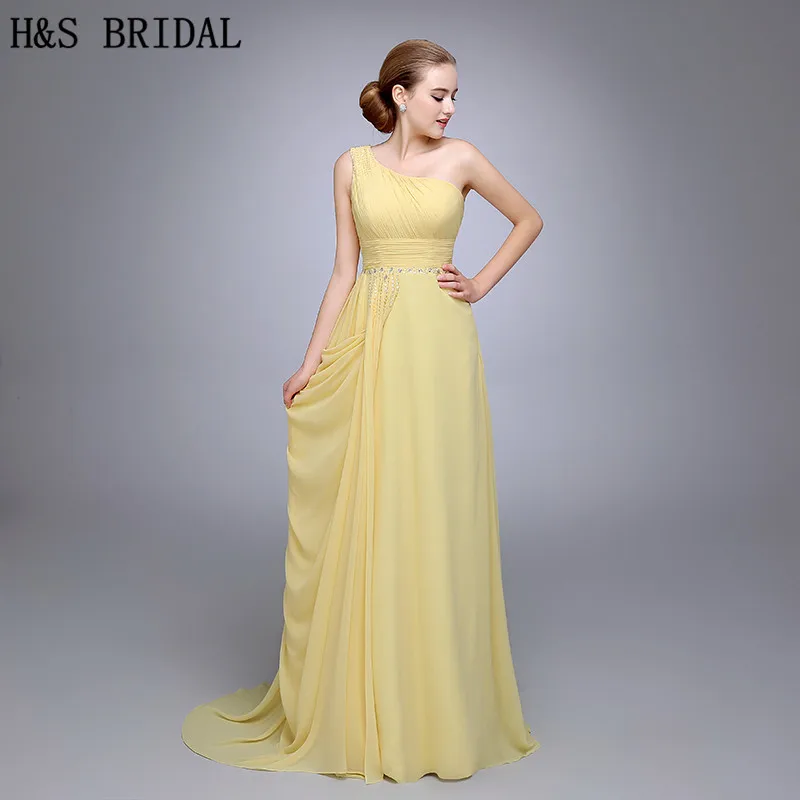 HS12 Best Selling Pleated Beaded One Shoulder Sleeveless Beaded Chiffon Long Evening Wear Gown Vestidos De Festa Vestido Longo
HS12 Best Selling Pleated Beaded One Shoulder Sleeveless Beaded Chiffon Long Evening Wear Gown Vestidos De Festa Vestido Longo