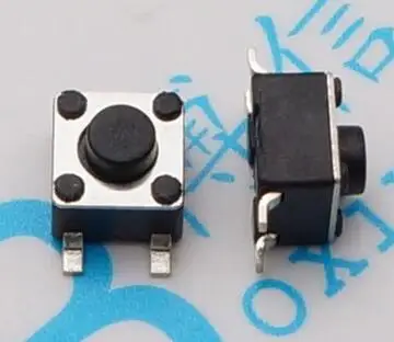 4.5X4.5X3.8MM SMD4 Tactile Tact Mini Push Button Switch Micro Switch Momentary SMD-4 20PCS/lot
4.5X4.5X3.8MM SMD4 Tactile Tact Mini Push Button Switch Micro Switch Momentary SMD-4 20PCS/lot
