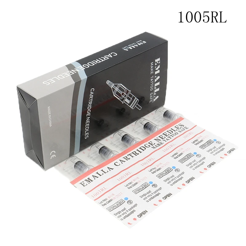 20pcs Tattoo Needle Permanent Makeup 1005rl Round Liner Cartridge Needles EMALLA Cartridge Needles tattoo supplier machine pen
20pcs Tattoo Needle Permanent Makeup 1005rl Round Liner Cartridge Needles EMALLA Cartridge Needles tattoo supplier machine pen