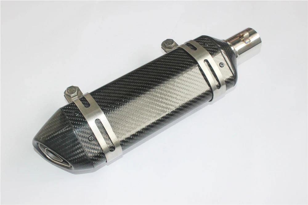 Real carbon fiber exhaust Universal GY6 Motorcycle Scooter Modified Muffler exhaust pipe
Real carbon fiber exhaust Universal GY6 Motorcycle Scooter Modified Muffler exhaust pipe
