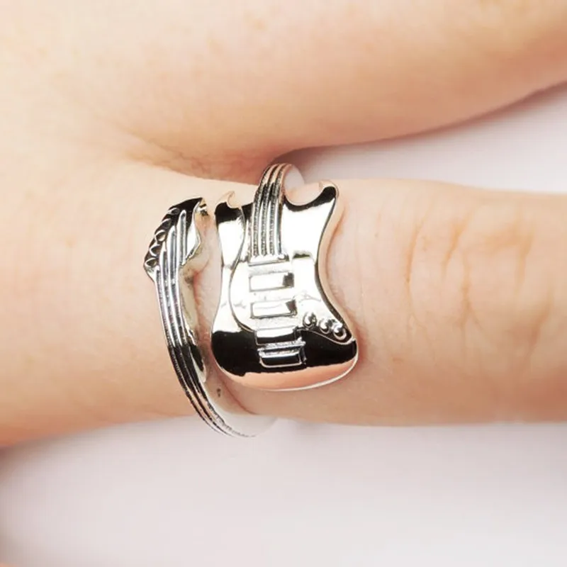 Rock Guitar Ancient Plating Ring Fashion Jewelry To Open The Adjustable Size Opening Of A Single Aneis Masculinos Rings
Rock Guitar Ancient Plating Ring Fashion Jewelry To Open The Adjustable Size Opening Of A Single Aneis Masculinos Rings