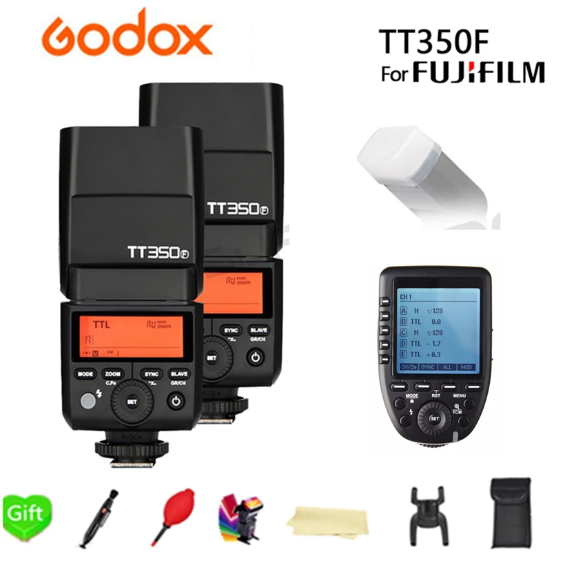Беспроводная мини-вспышка Godox TT350F, 2,4G, с TTL HSS GN36, 1/8000S, для камеры Fujifilm Fuji + Xpro-F
Беспроводная мини-вспышка Godox TT350F, 2,4G, с TTL HSS GN36, 1/8000S, для камеры Fujifilm Fuji + Xpro-F