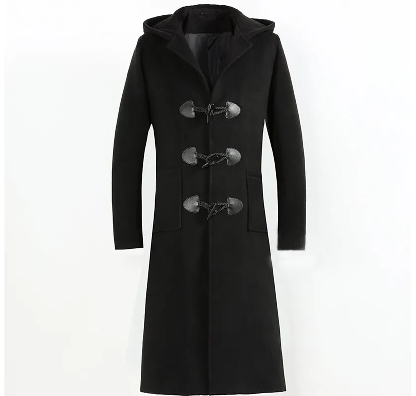 2018 winter Mens fashion Long style Classic business trench Coat men's Horns buckle Jacket Men Casual Coats Mens windbreaker
2018 winter Mens fashion Long style Classic business trench Coat men's Horns buckle Jacket Men Casual Coats Mens windbreaker