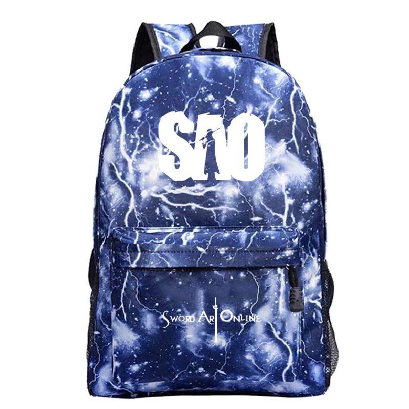 Sword Art Online Backpack School Bags Fashion New Pattern Teens Book Bags Students Boys Girls Rucksack Men Women Laptop Knapsack
Sword Art Online Backpack School Bags Fashion New Pattern Teens Book Bags Students Boys Girls Rucksack Men Women Laptop Knapsack
