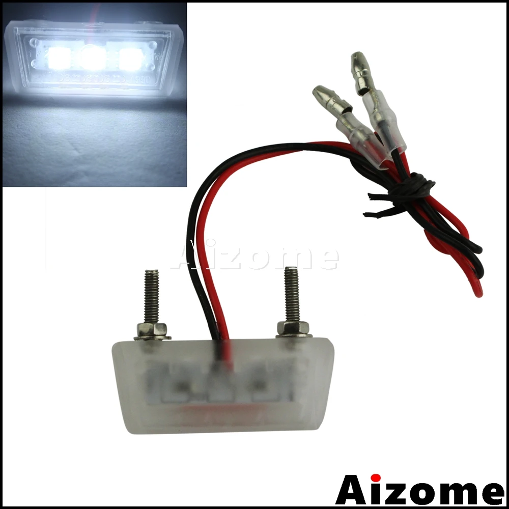 12V White Motorcycle Emark Number Plate Lights Water Drop Style White LED Licence Plate Light For Motocross Truck Dual Sport
12V White Motorcycle Emark Number Plate Lights Water Drop Style White LED Licence Plate Light For Motocross Truck Dual Sport