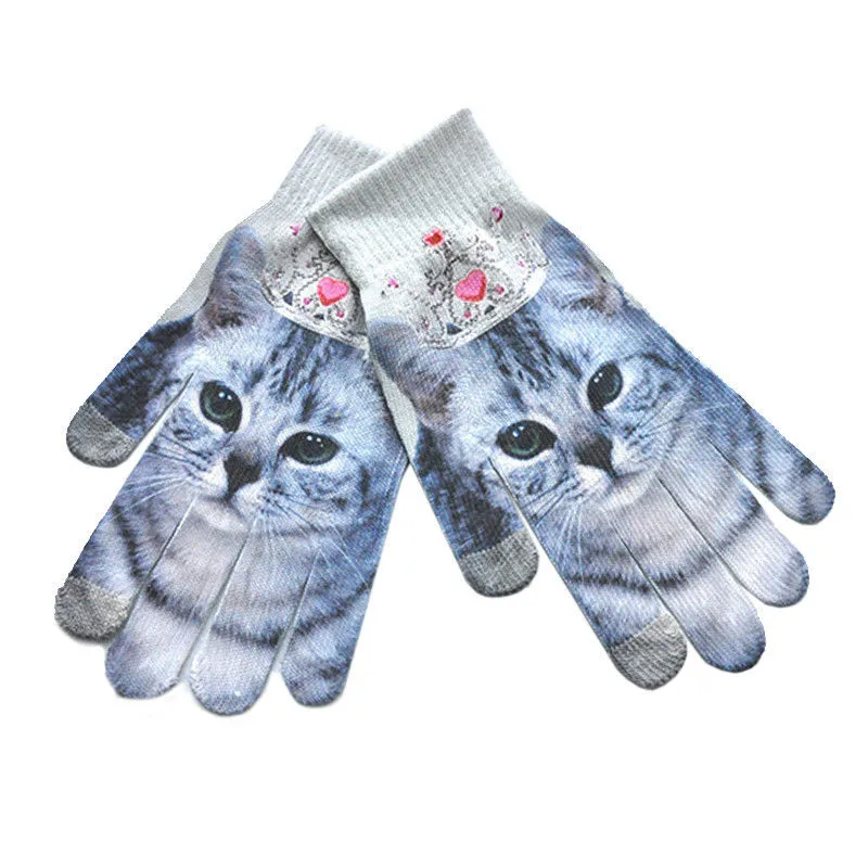 Winter Hot Cute Touch Screen Soft Cat Dog Fruit Cake 3D Printing Gloves Touch Gloves Keep Warm Women Men Gloves
Winter Hot Cute Touch Screen Soft Cat Dog Fruit Cake 3D Printing Gloves Touch Gloves Keep Warm Women Men Gloves