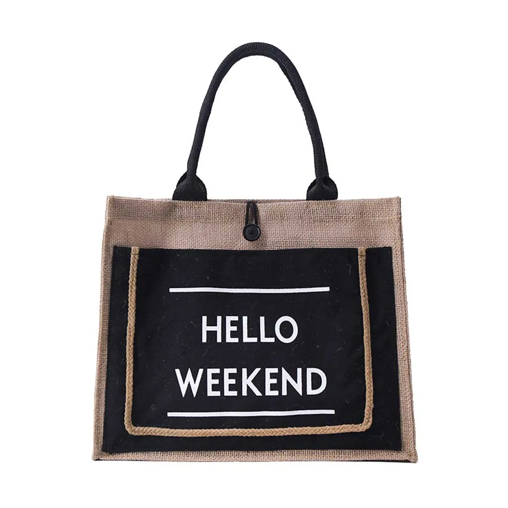 High Quality Women Linen Luxury Tote Large Capacity Female Casual Shoulder Bag Lady Daily Handbag Fresh Beach Shopping Bag May14
High Quality Women Linen Luxury Tote Large Capacity Female Casual Shoulder Bag Lady Daily Handbag Fresh Beach Shopping Bag May14