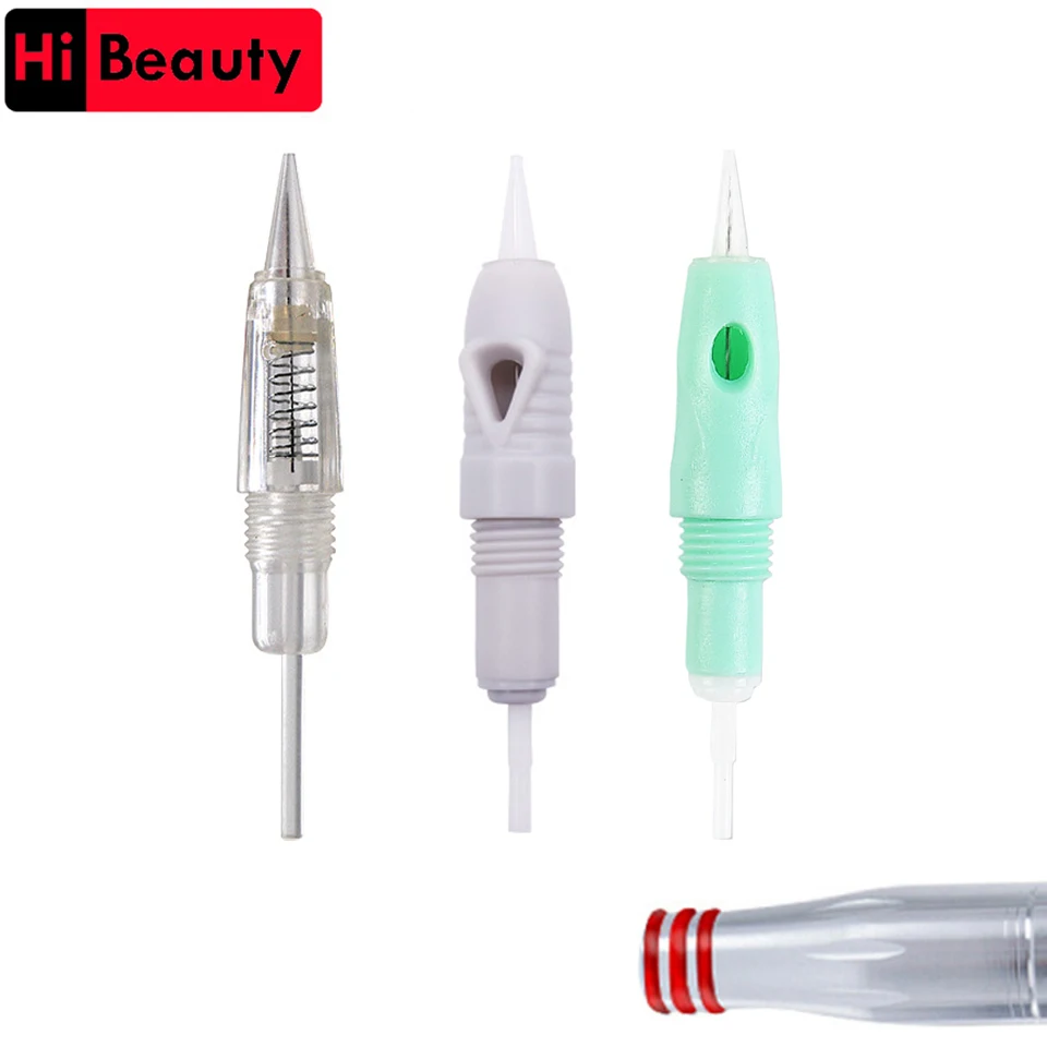 30pcs Sterilized Tattoo Cartridge Needles 1P 1RL 8mm Screw For Charmant Charme Princesse Liberty Pen Microneedling Microblading
30pcs Sterilized Tattoo Cartridge Needles 1P 1RL 8mm Screw For Charmant Charme Princesse Liberty Pen Microneedling Microblading