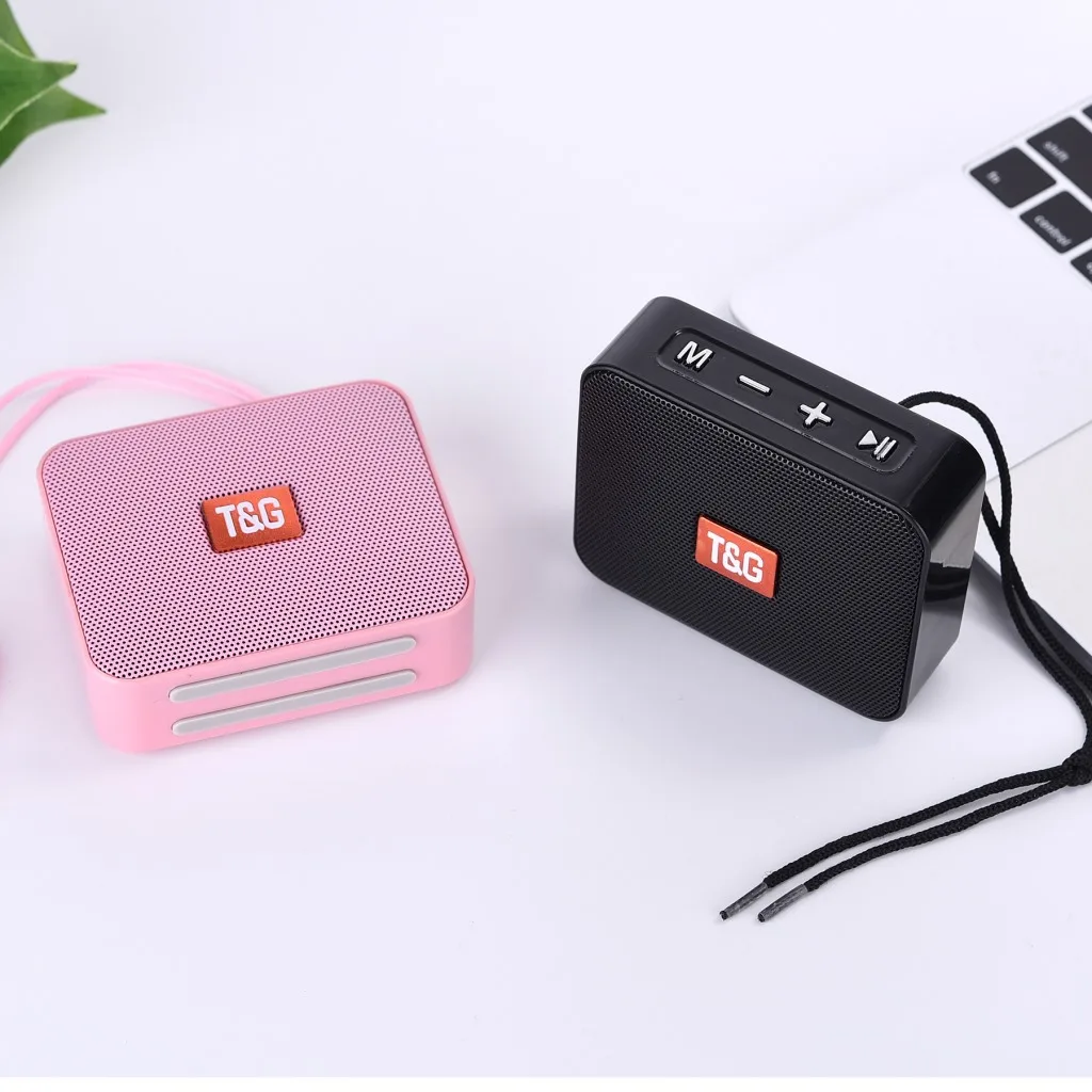 Portable Waterproof Speaker Innovative Square Bluetooth Card Wireless Support Micro TF with 5.0 5W Bass | Электроника