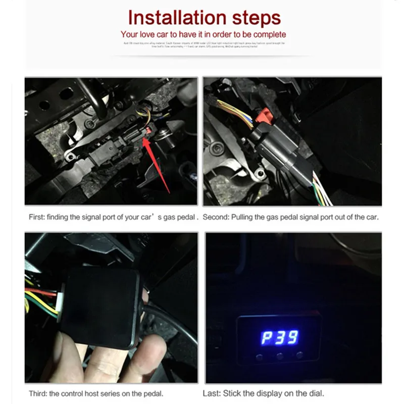 GEYIREN Car electronic throttle controller for modify tune grooming maintain refit beauty service center Auto gas pedal booster
GEYIREN Car electronic throttle controller for modify tune grooming maintain refit beauty service center Auto gas pedal booster