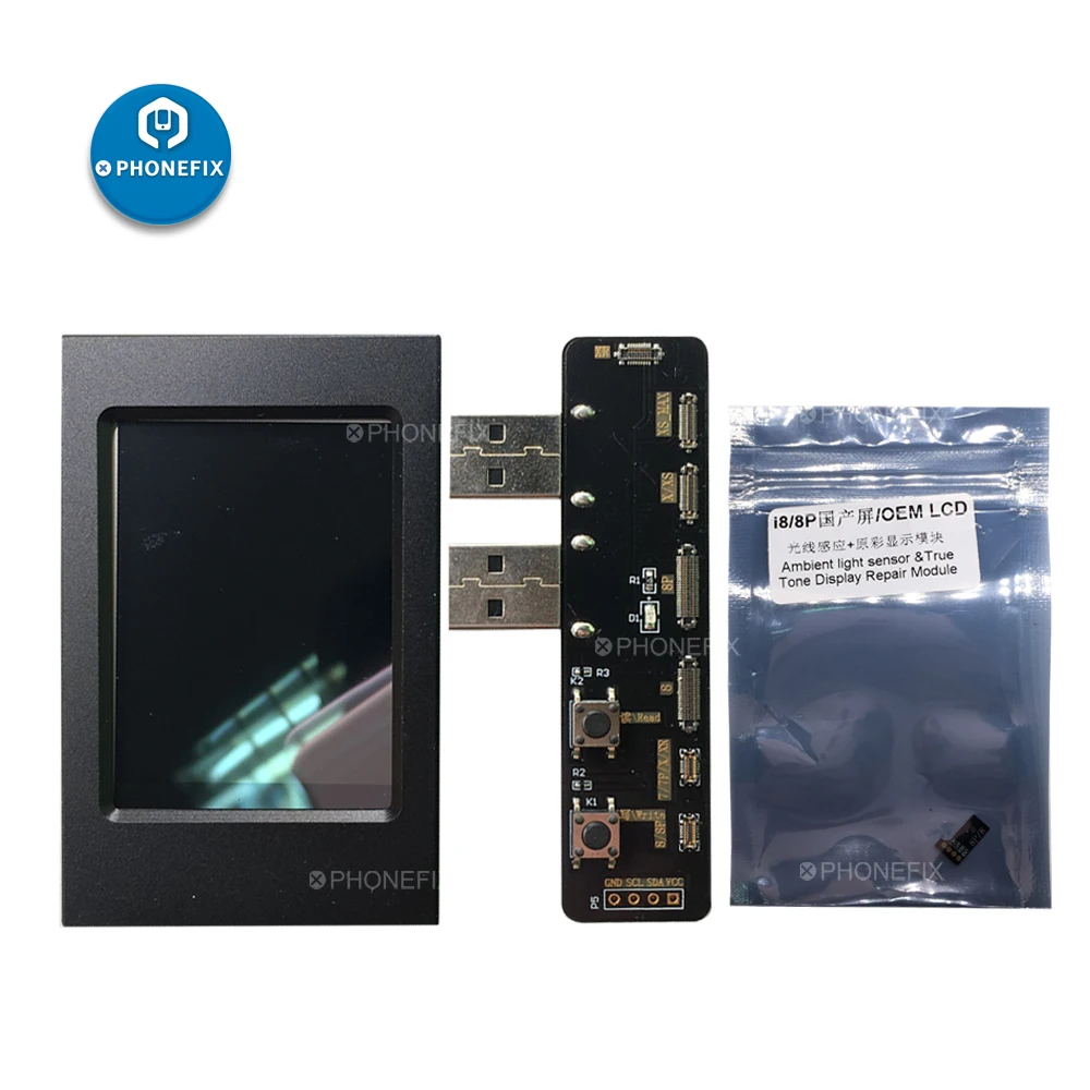 PHONEFIX блок датчика окружающего света-программатор ЖК-экран EEPROM IC чтение и запись программируемый инструмент для iPhone 8 8Plus X XS MAX XR
PHONEFIX блок датчика окружающего света-программатор ЖК-экран EEPROM IC чтение и запись программируемый инструмент для iPhone 8 8Plus X XS MAX XR