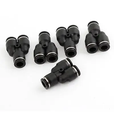 5x Air Piping Y Adapters One Touch Fittings Quick Connectors PY-6MM/8MM/10MM/12MM
5x Air Piping Y Adapters One Touch Fittings Quick Connectors PY-6MM/8MM/10MM/12MM