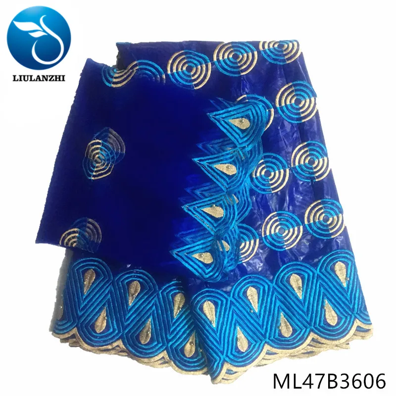 BEAUTIFICAL Африканское парчовое Fabric 7 ярдов/партия Blue Dress Fabric Bazin Fabric ML47B36
BEAUTIFICAL Африканское парчовое Fabric 7 ярдов/партия Blue Dress Fabric Bazin Fabric ML47B36
