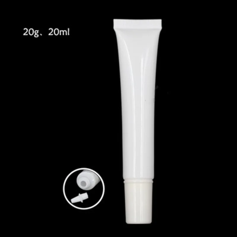 20G Plastic Hose White Soft Bottle, Medical or Cosmetic Cream Packing Tube, BB Cream Hand Cream Gel Packing Tubes, 100pc/Lot
20G Plastic Hose White Soft Bottle, Medical or Cosmetic Cream Packing Tube, BB Cream Hand Cream Gel Packing Tubes, 100pc/Lot