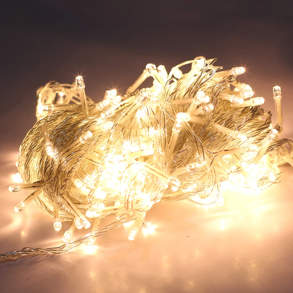 20m/66ft 18W 200-LED String Fairy Light Lamp Indoor Outdoor Warm White For Xmas Christmas Wedding Party Warm White US Plug
20m/66ft 18W 200-LED String Fairy Light Lamp Indoor Outdoor Warm White For Xmas Christmas Wedding Party Warm White US Plug