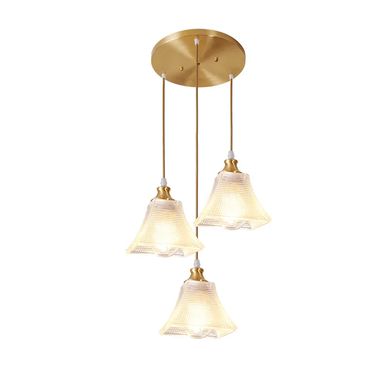 Luminaria American Copper LED Glass Lampshade Hanging Lamp for Restaurant Bedroom Study Home Deco Pendant Light Fixtures
Luminaria American Copper LED Glass Lampshade Hanging Lamp for Restaurant Bedroom Study Home Deco Pendant Light Fixtures