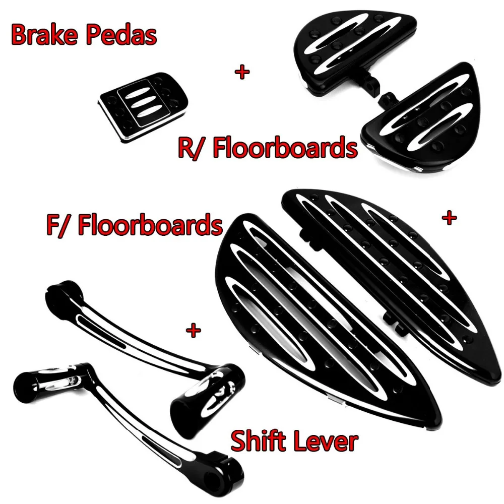Shallow Cut Heel Toe Shift Lever&F&R Driver Floorboard &Pedal For Harley Touring Street Glide Road King FLHX FLHR
Shallow Cut Heel Toe Shift Lever&F&R Driver Floorboard &Pedal For Harley Touring Street Glide Road King FLHX FLHR