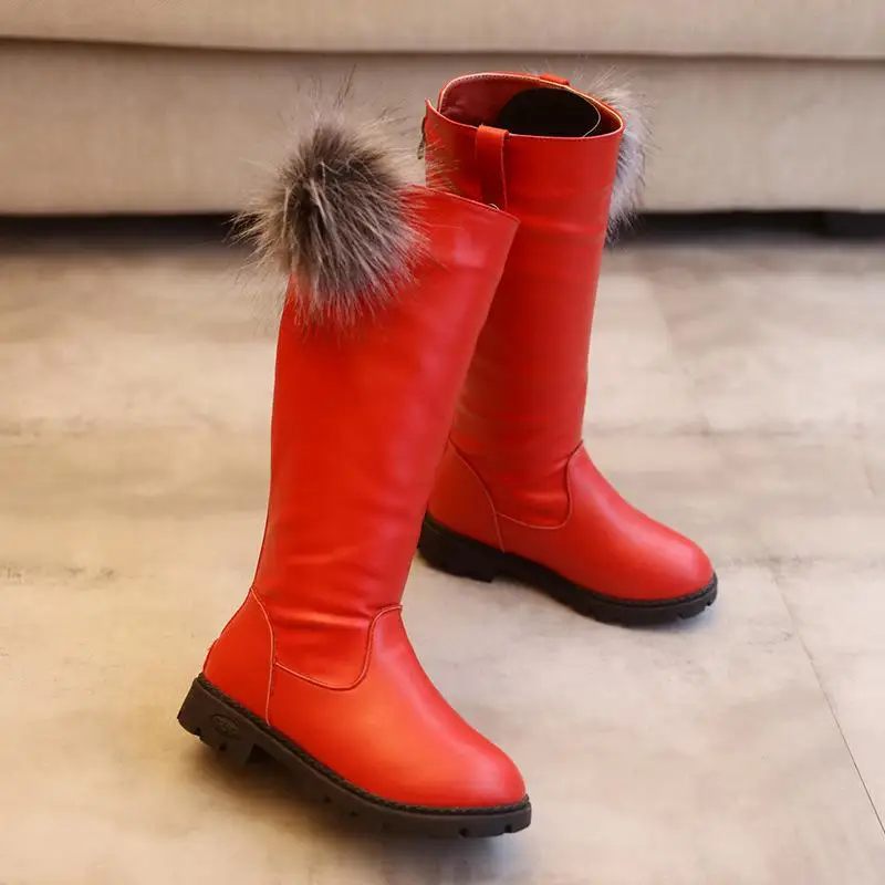 Children Girls Pu Leather Boots For Autumn Winter Fur Kids Boots Plus Velvet Warm Girls Shoes High Mid-calf Boots Fashion Boots
Children Girls Pu Leather Boots For Autumn Winter Fur Kids Boots Plus Velvet Warm Girls Shoes High Mid-calf Boots Fashion Boots