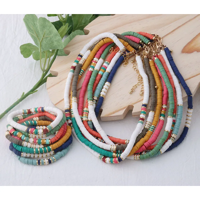 NeeFu WoFu bead Bracelet Bohemian Soft pottery Bracelets For Women Nationality stainless steel Bracelet Beach Colorful Jewelry
NeeFu WoFu bead Bracelet Bohemian Soft pottery Bracelets For Women Nationality stainless steel Bracelet Beach Colorful Jewelry