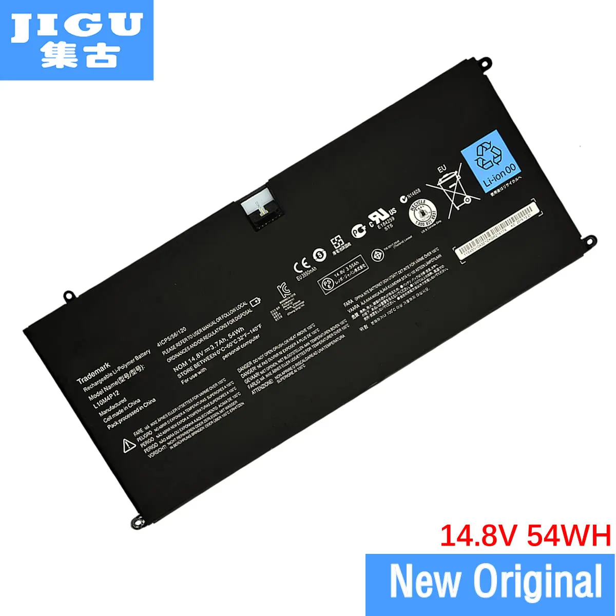 JIGU L10M4P12 4ICP5/56/120 Original Laptop Battery For Lenovo Yoga 13 U300s U300s-IFI U300s-ISE Yoga13-IFI Yoga13-ITH
JIGU L10M4P12 4ICP5/56/120 Original Laptop Battery For Lenovo Yoga 13 U300s U300s-IFI U300s-ISE Yoga13-IFI Yoga13-ITH