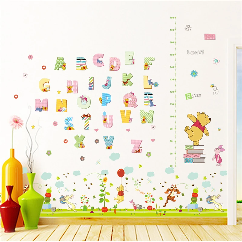 cartoon winnie pooh height measure wall stickers kids rooms home decor disney animals growth chart wall decals pvc mural art
cartoon winnie pooh height measure wall stickers kids rooms home decor disney animals growth chart wall decals pvc mural art