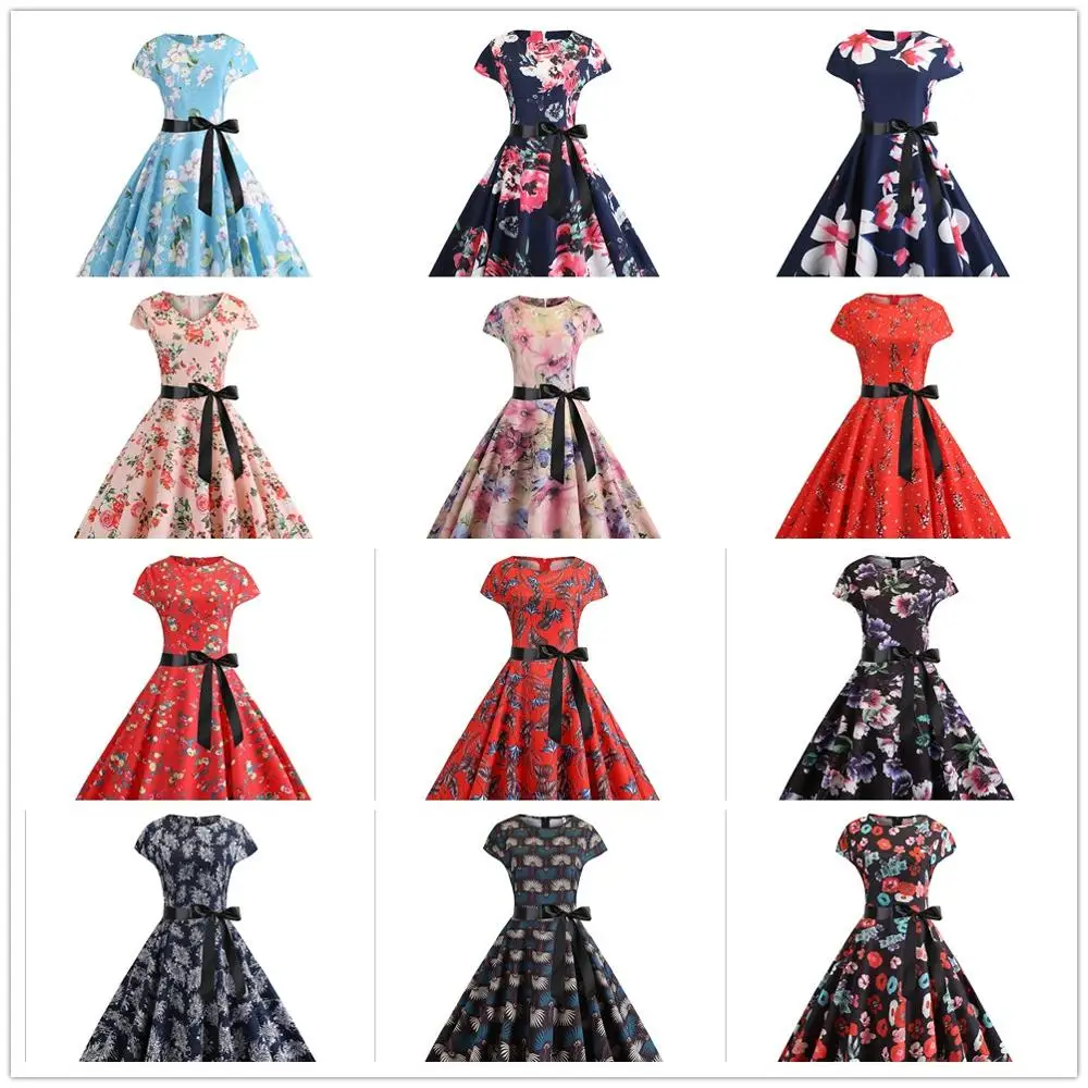 Summer Boho Colourful Flora Print Dress Women 2019 A-lin Elegant Party O-neck Femme Vintage Long Dresses Vestidos Ladies
Summer Boho Colourful Flora Print Dress Women 2019 A-lin Elegant Party O-neck Femme Vintage Long Dresses Vestidos Ladies