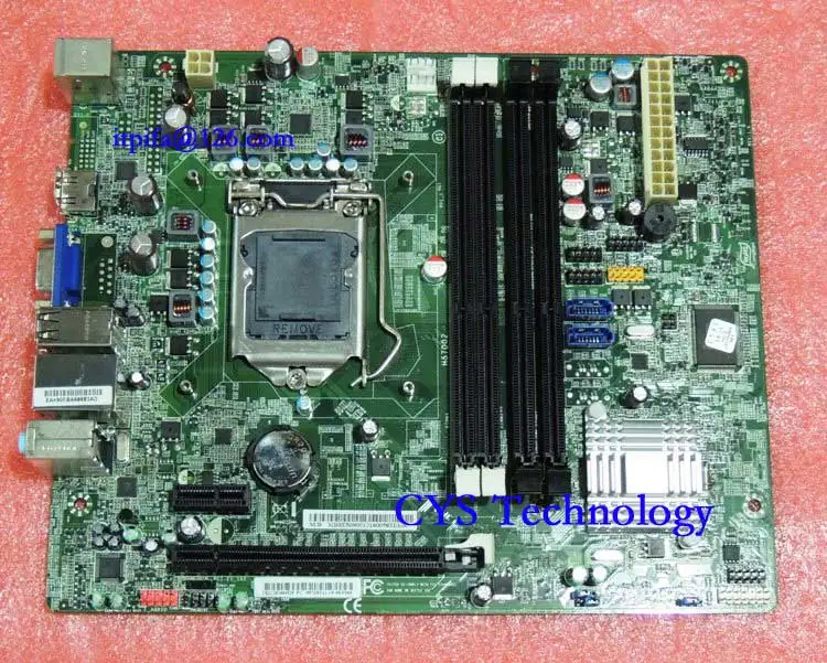 Бесплатная доставка материнская плата CHUANGYISU H57 H57D02 H57D02A1 разъем 1156 DDR3 работает