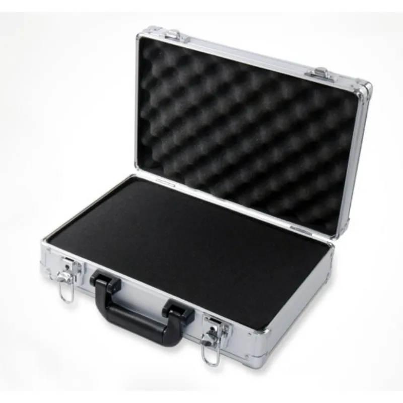 Portable aluminum alloy toolbox suitcase File box instrument box Impact resistant safety case storage box With lock With sponge
Portable aluminum alloy toolbox suitcase File box instrument box Impact resistant safety case storage box With lock With sponge